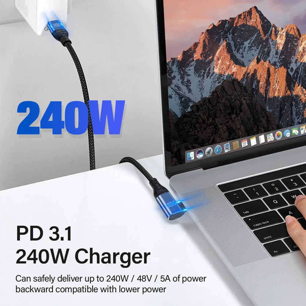 Disrupto USB-C to USB-C Cable PD3.1 240W - Ultra-Fast Charging